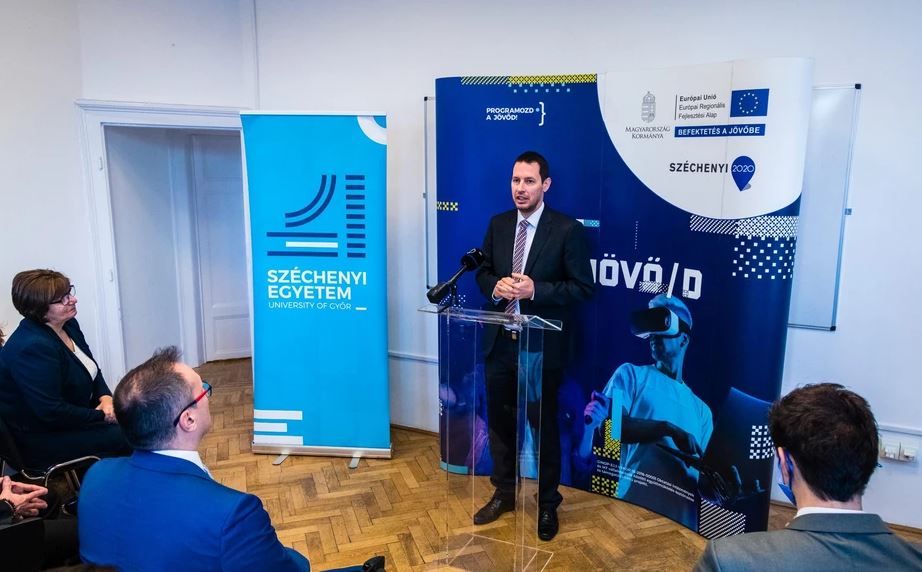 Dr. Kovács Zsolt, a Széchenyi István Egyetem kancellárja - Fotó: Májer Csaba József