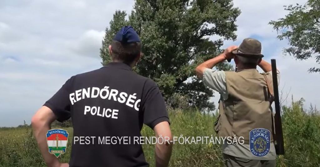 Emberre is veszélyes mérgező anyaggal ölték meg Tura környékén a madarakat - Fotó: Police.hu, Youtube