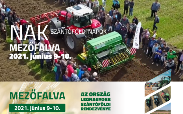 Amennyiben a járványvédelmi korlátozások lehetővé teszik, megrendezi a Szántóföldi Napok programot a NAK
