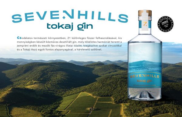 A Seven Hills Distillery Tokaj gin italát választották világ legjobb kortárs ginjének