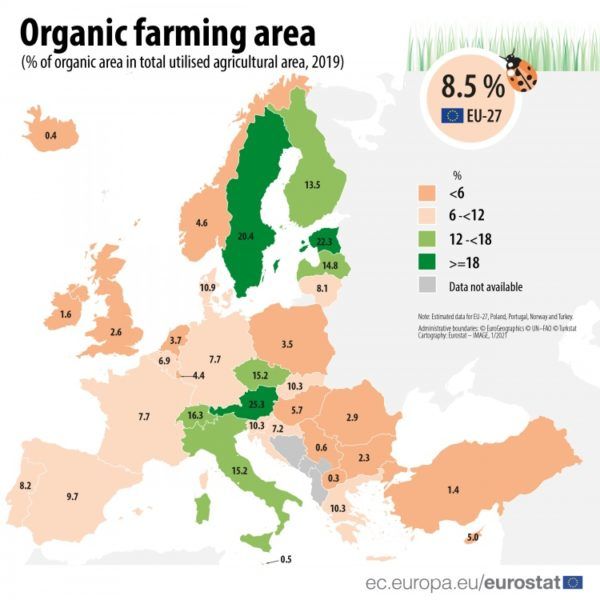Az osztrák biogazdálkodás európai szinten vezető szerepben