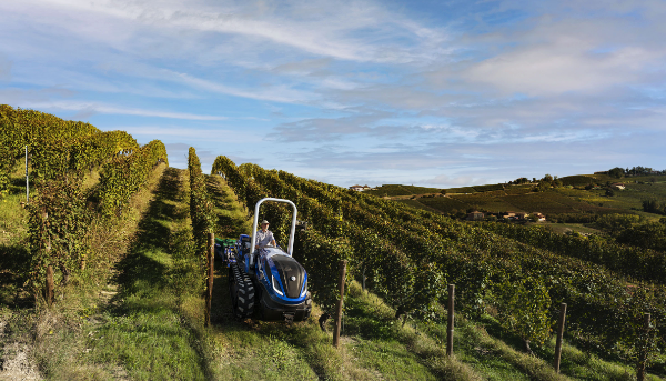 A New Holland biometán-meghajtású traktor prototípusa