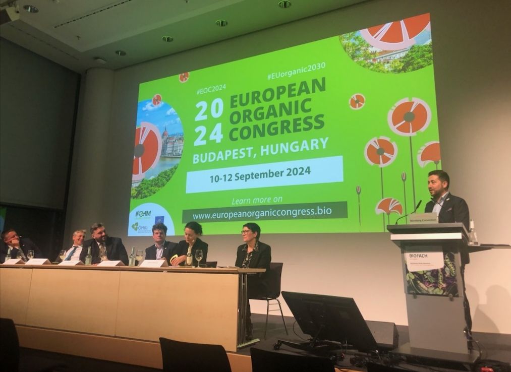 2024 őszén Budapesten lesz az European Organic Congress nemzetközi esemény