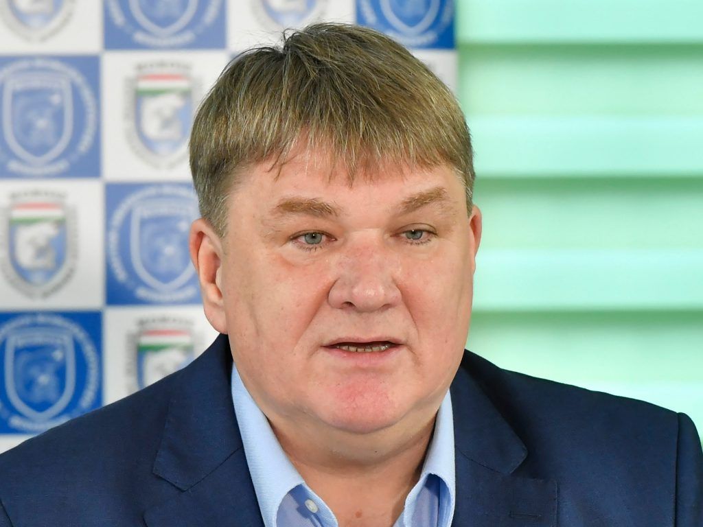 Szűcs Lajos, a MOHOSZ elnöke a horgászturisztikai stratégiáról azt közölte, hogy ennek elfogadása után a horgászok jobb körülmények között horgászhatnak - Fotó: MTI/Lakatos Péter