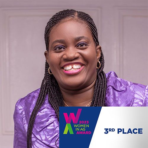 Harmadik hely (megosztva): Funmilayo Ogunleke, Nigéria