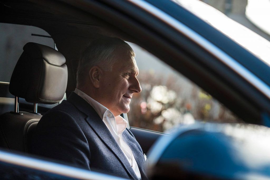 Bige László, a Nitrogénművek Zrt. vezetője - Fotó: Balázs Attila / MTI