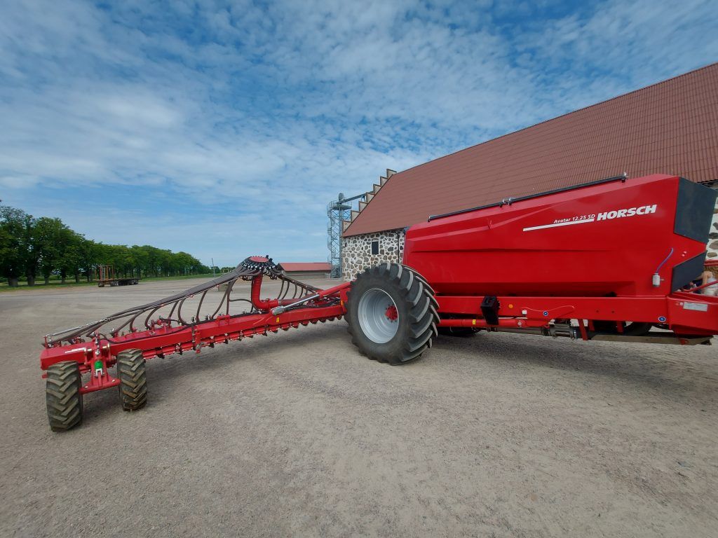 Horsch Avatar precíziós vetőgép Wrams Gunnarstorp Gods gazdaságban, Svédországban - Fotó: Magro.hu, CSZS, Billesholm