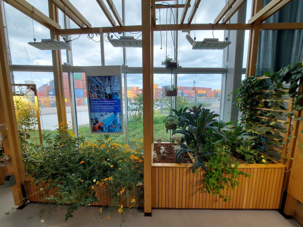 Az Oceanhamnen area városrészben található, szagtalan RecoLab tisztítótelep - Fotó: Magro.hu, CSZS, Helsingborg