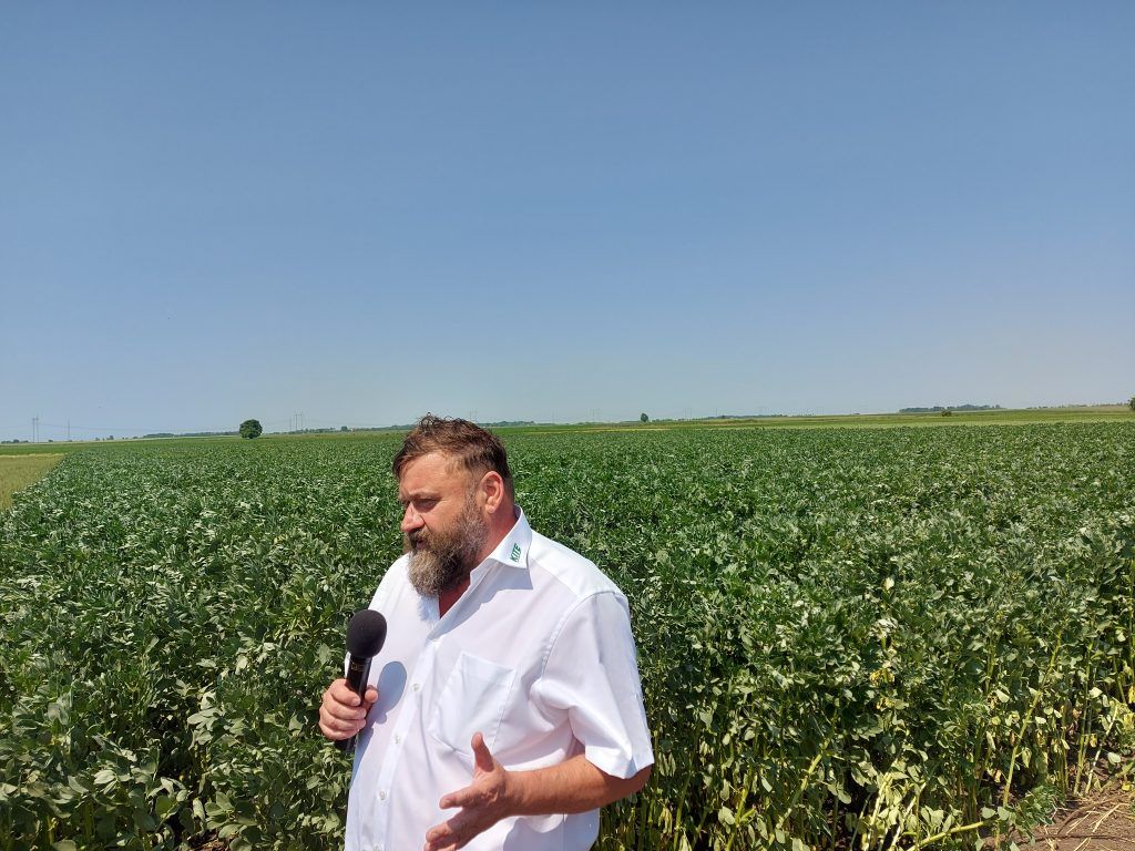 Hadászi László, a KITE Zrt. innovációs főigazgatója arról beszélt, hogy a fenntarthatóság és a hatékonyság egymást nem kizáró fogalmak - Fotó: Magro.hu, CSZS, Nádudvar