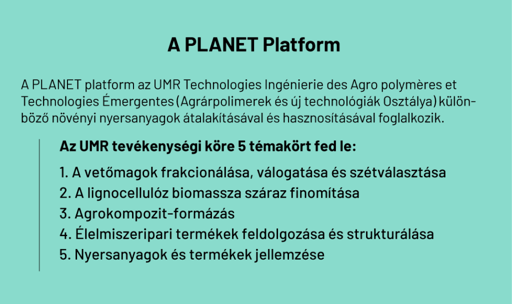 A PLANET Platform UMR tevékenysége