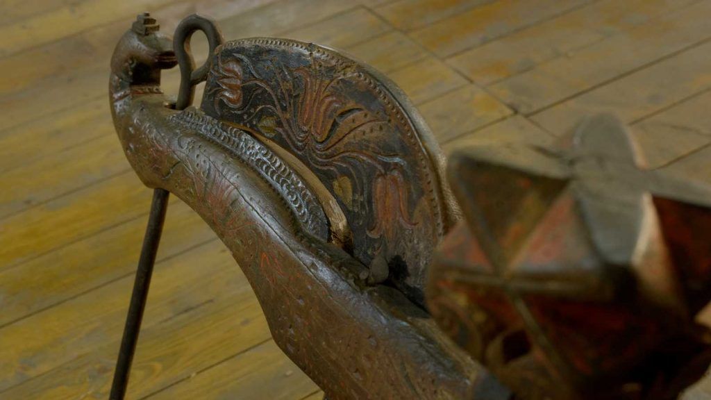 A mérai bivalymúzeum egyik kiállított eszköze - Fotó: Maszol.ro