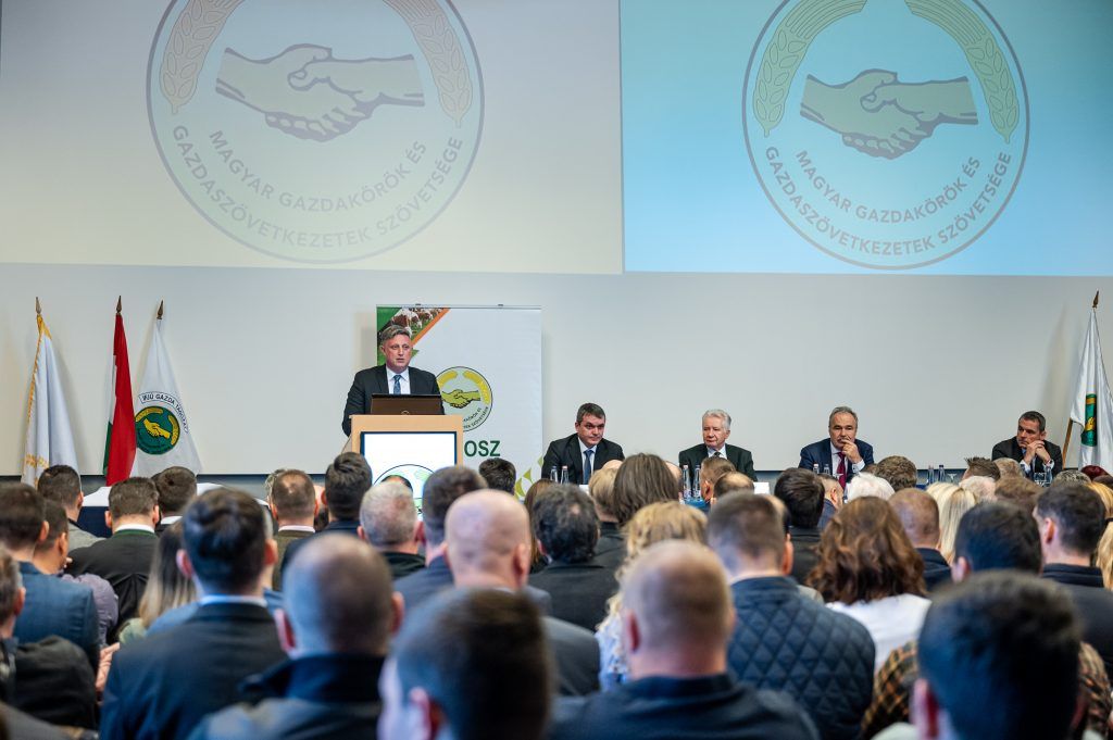 Győrffy Balázs, a Nemzeti Agrárgazdasági Kamara elnöke a gyakorlati lehetőségekről és a szakmai támogatásról is beszélt - fotó: NAK/Lévai Zsolt