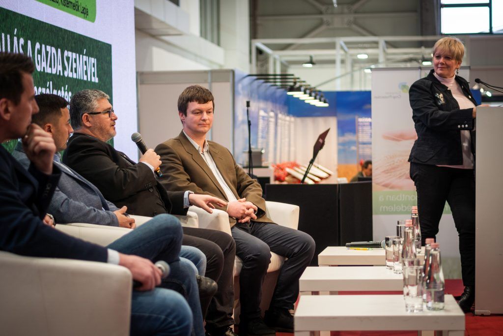 Milics Gábor, a Magyar Precíziós Gazdálkodási Egyesület elnöke szerint az újabbnál újabb innovatív megoldások alkalmazása szépen, lassan érvényesül a gazdálkodásban is - Fotó: Adam's Photovision