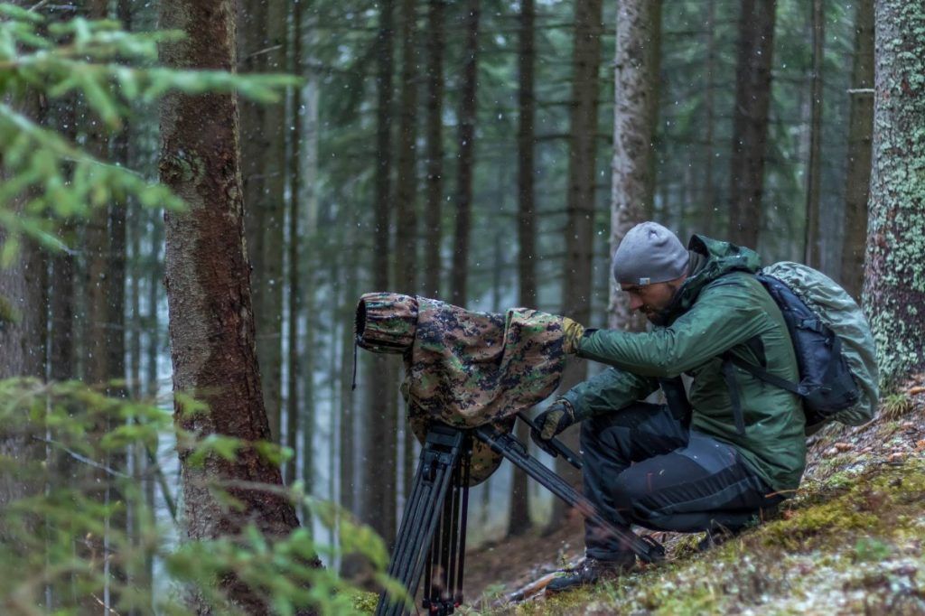 Másfél évtizede a medvék életmódját kutatja Gál László kézdivásárhelyi ökológus, természetfilmes - Fotó: Facebook/Gál László