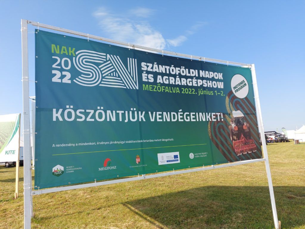 A Nemzeti Agrárgazdasági Kamara legnagyobb rendezvénye Magyarországon a Fejér megyei NAK Szántóföldi Napok és AgrárgépShow - Fotó: Magro.hu, CSZS, Mezőfalva