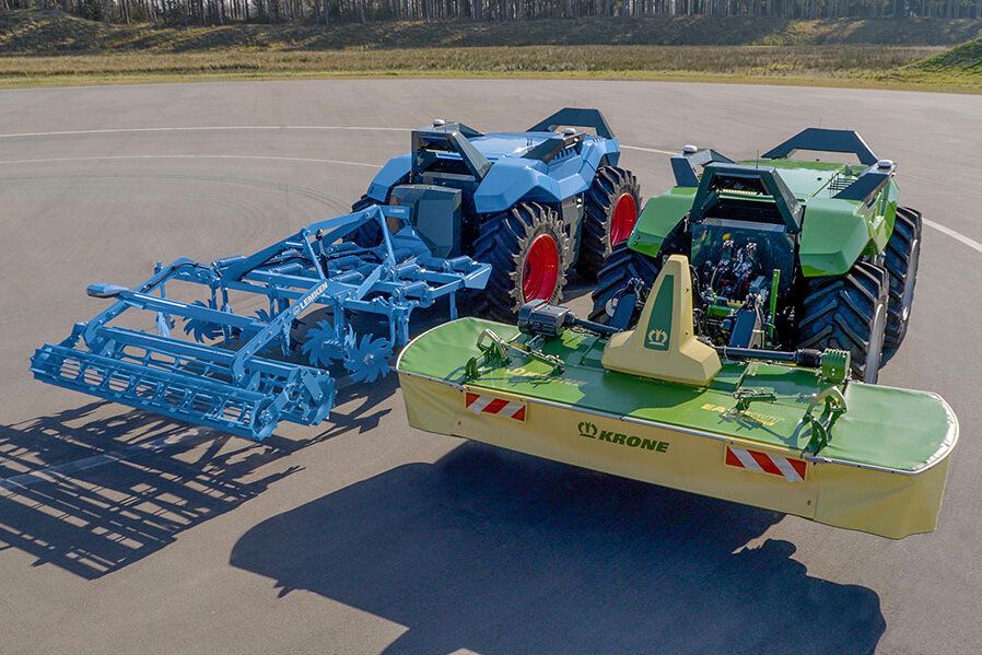 Gyorsan csökken a német gazdaságok száma, ezek művelésében segít új, robotos ötlettel a Krone és a Lemken a "Combined Power” nevű együttműködési projektben
