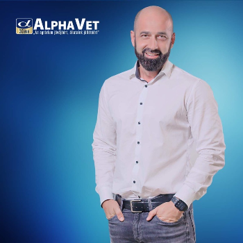 Az Alpha-Vet Kft. ügyvezetője, Málits József