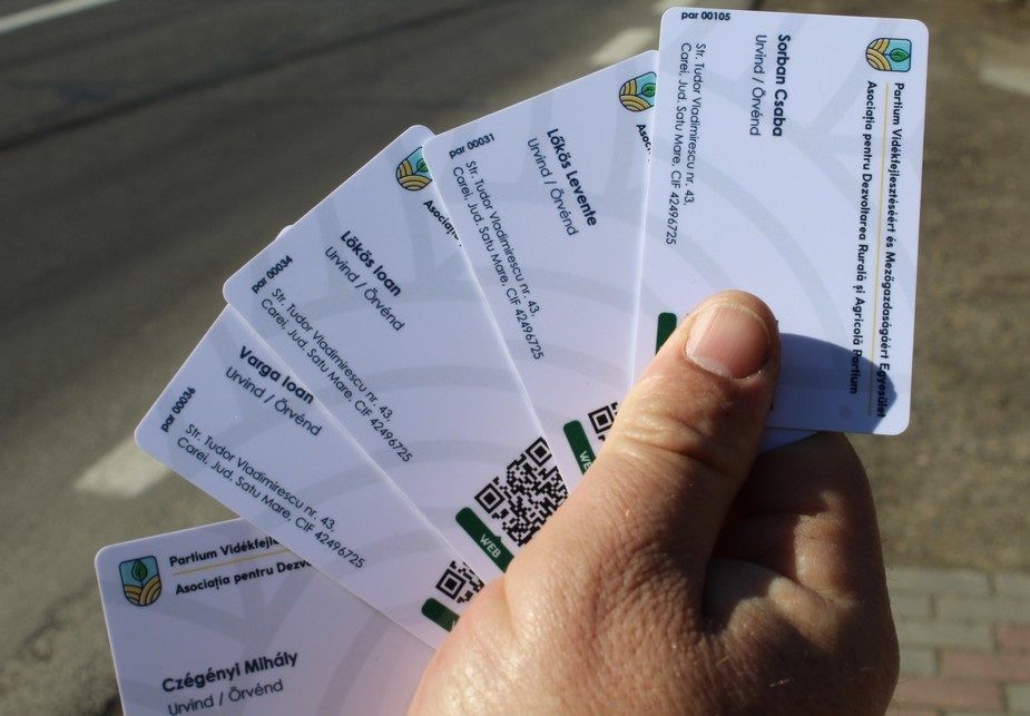 Hűségkártyával jutalmazzák a Partium Vidékfejlesztéséért és Mezőgazdaságáért Egyesülethez csatlakozó gazdákat a partiumi falugazdászok